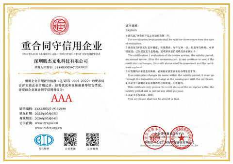 重合同守信用企業(yè)